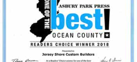 Jersey Shore Custom Builders Voted One Of The Best Builders